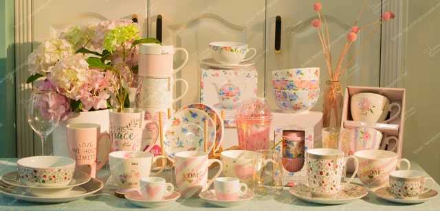 New bone china mug