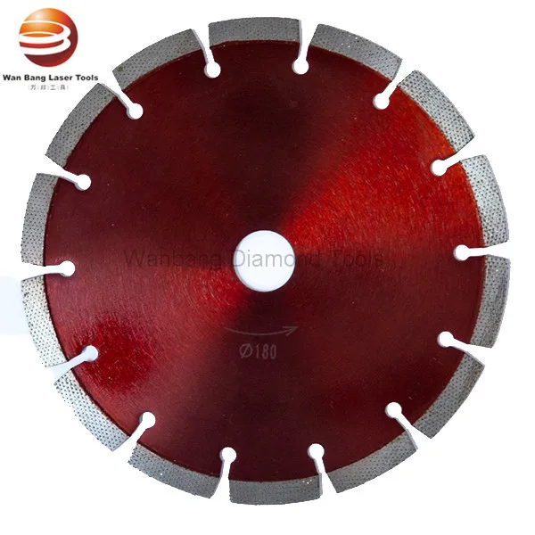 Laser welded Even distribution/Line up diamond saw blades