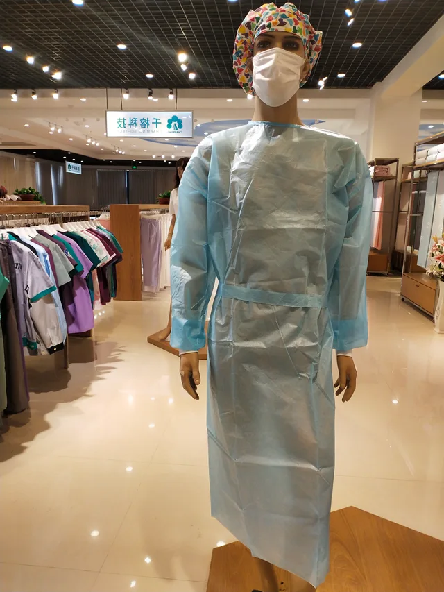 Disposable Isolation Clothes in safety clothing Waterproof Isolation