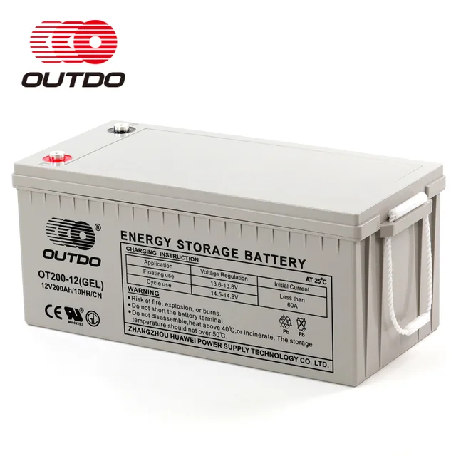 OUTDO Energy Storage Battery GEL battery