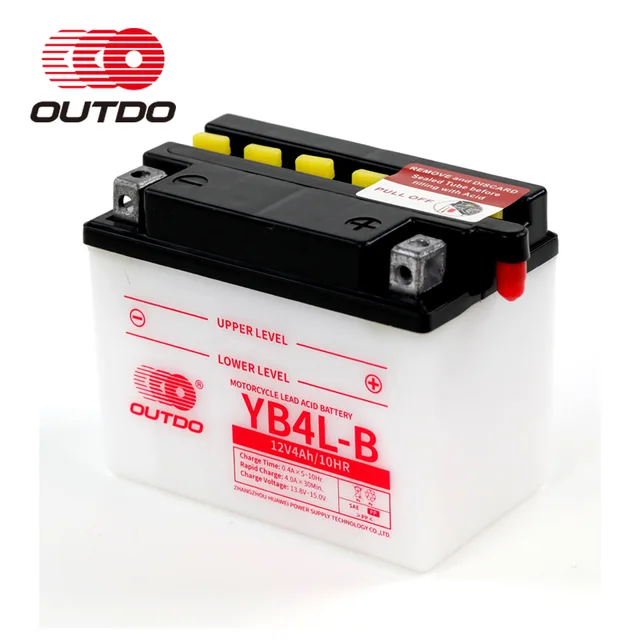OUTDO Flooded Rechargeabled Motorcycle Battery