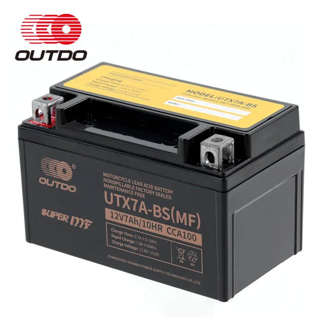 Factory Activated Sealed MF motorcycle battery(VRLA Maintanance Free)
