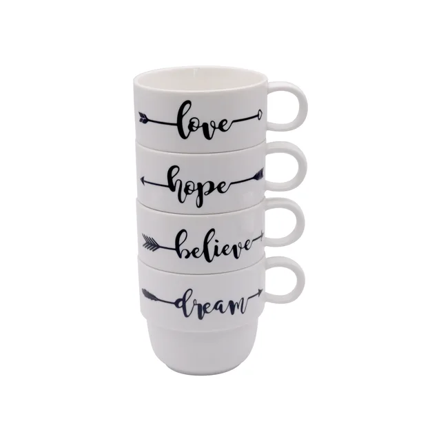 ZH1967-1 set of 4 stackable mug