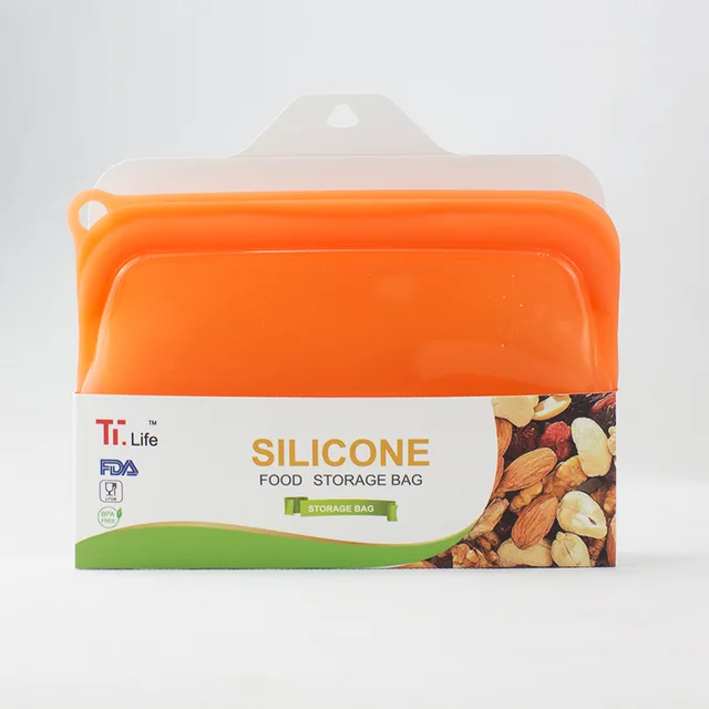 Hafly KASU FP007 Reusable Heat-resistant Eco-friendly Silicone Food Storage Bag