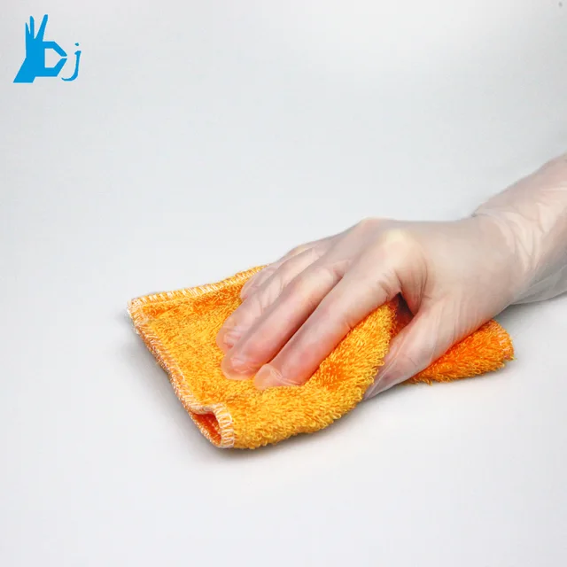 Disposable powder free vinyl gloves for saftey household