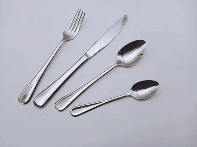 Stainless steel cutlery spoon fork knife