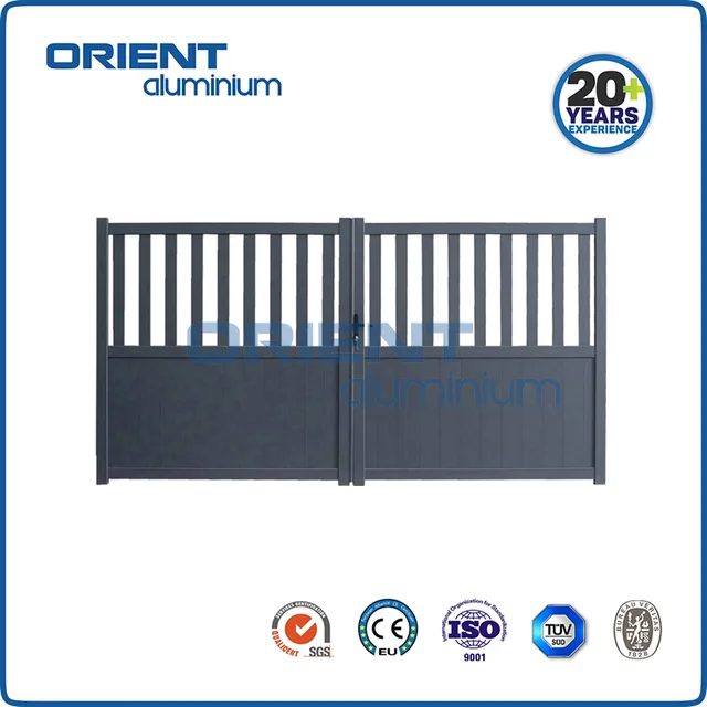 Factory Price Aluminium assembling gate for UK /Franch and European market