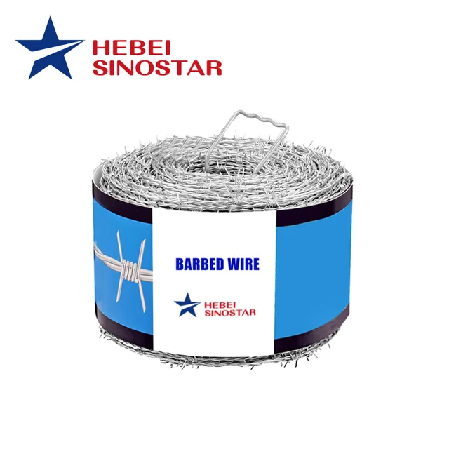 Electro Galvanized Steel Barbed Wire