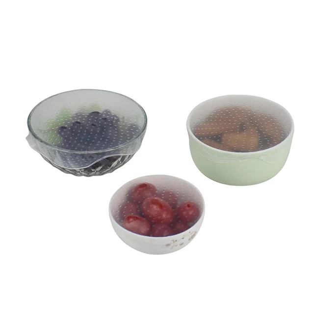 KASU FP403 Set of 3 Round Silicone Wrap