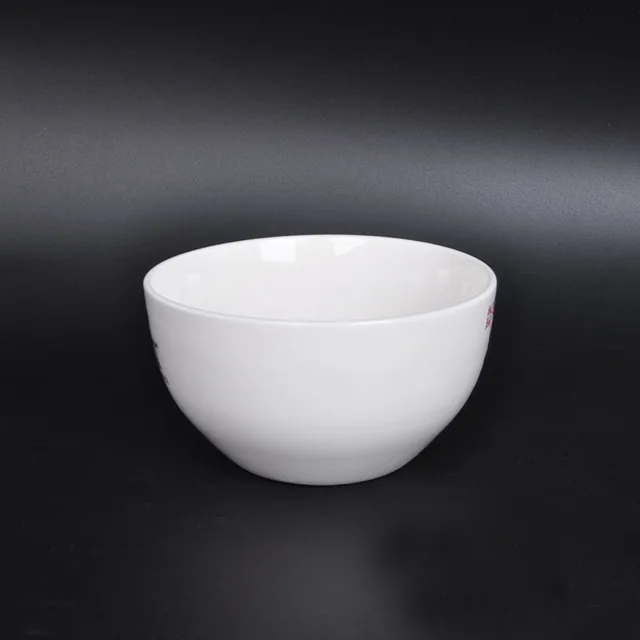 Restaurant plates and bowl ceramic soup bowls with spoon