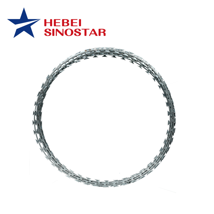 Galvanized Razor Wire
