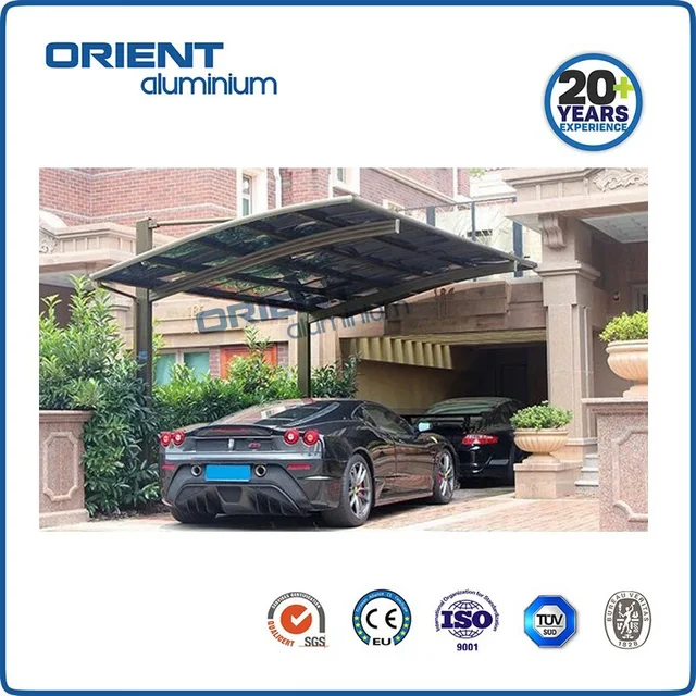 Factory custom direct sales aluminum car port