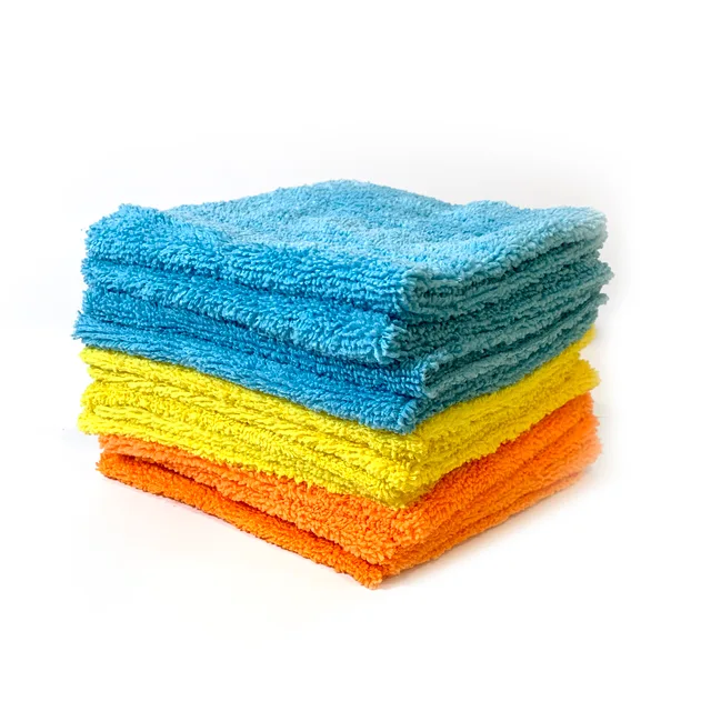 Super Absorbent Microfiber Plush Cleaning Cloth Household Cleaning Towel Edgeless Microfiber Towels