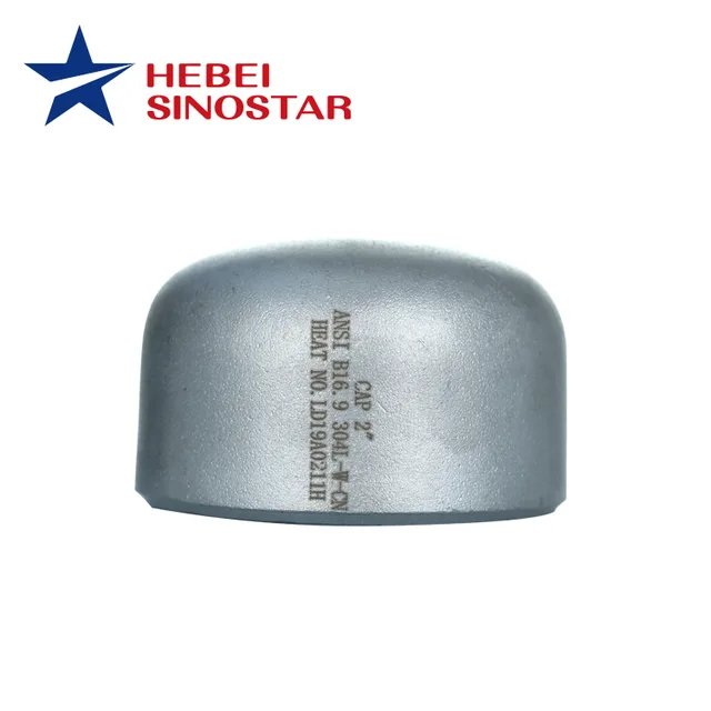 Stainless Butt Welding Pipe Fitting Cap