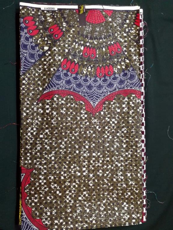 Poly wax printed fabrics