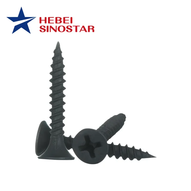 Black Phosphate Drywall Screws