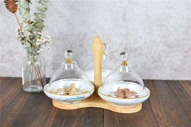 7 pcs bowl set for nut marble design S182-7-S140Y-001