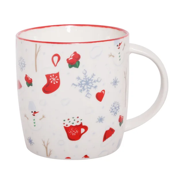 12oz (348ml) New Bone China Mug With Decal