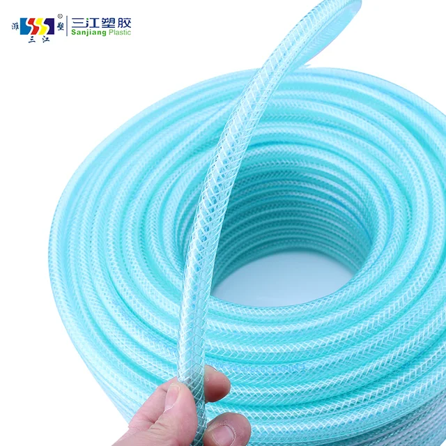 High Pressure Clear PVC Hose Polyester Reinforced Hose PVC Poly Hose