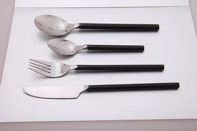 Knife/Fork/Spoon On Table