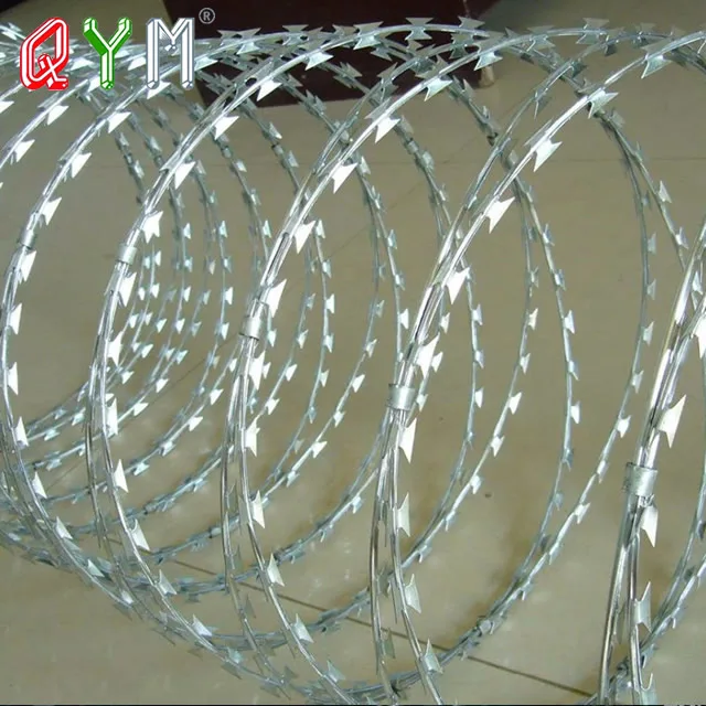 Concertina razor wire