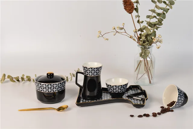 27pcs tea set coffee set coffee cup and saucer S170-27-S024-1376