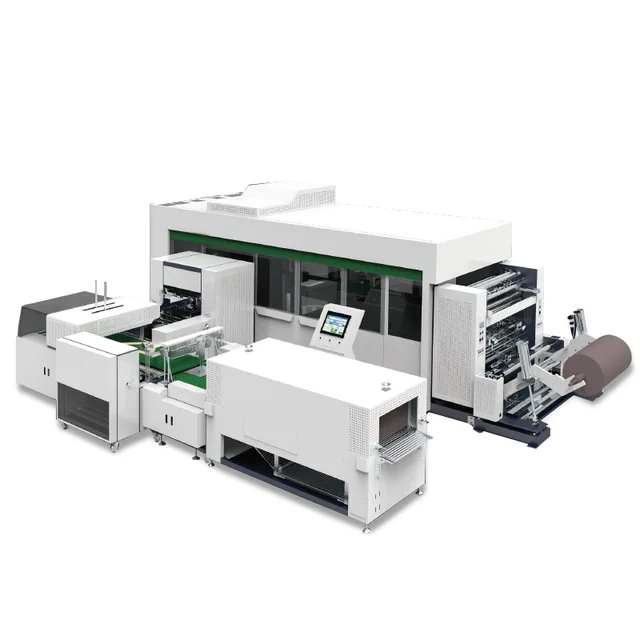 Automatic Non-woven Box Bag Making Machine with Handle Online