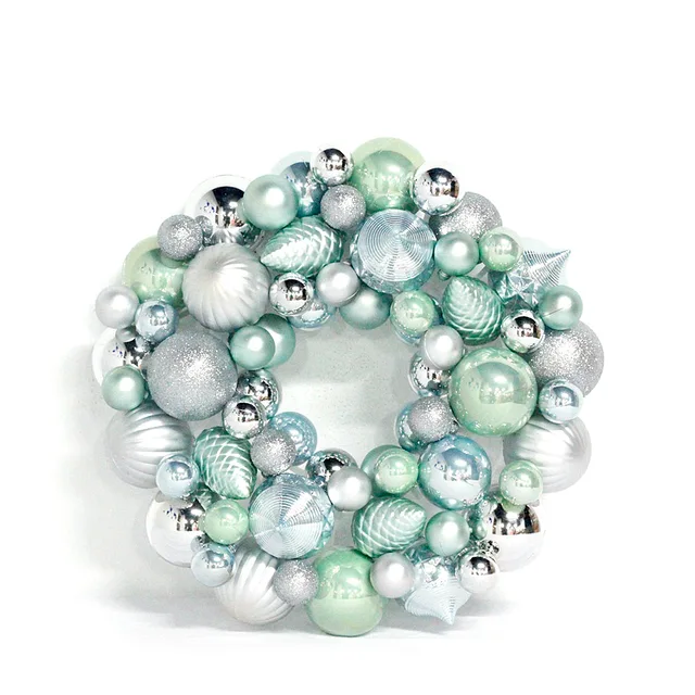 Exclusive hot selling good quality Christmas ball wreath