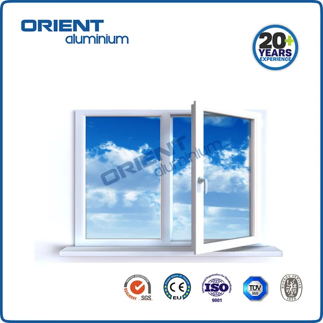 China factory sale powder coated aluminium window reasonable price