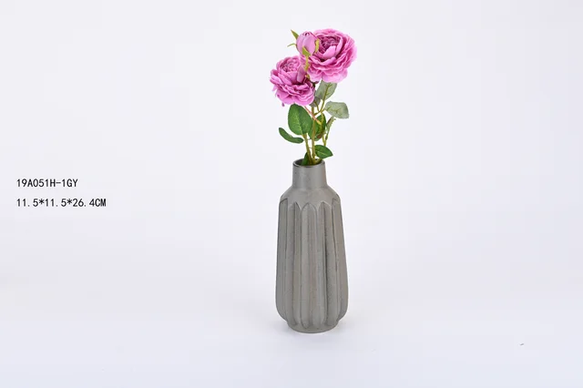 Porcelain Reactive Glazed Ceramic Vase