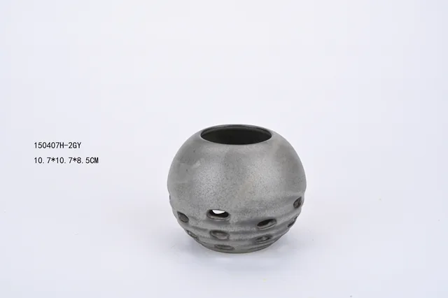 Porcelain Reactive Glazed Ceramic Vase