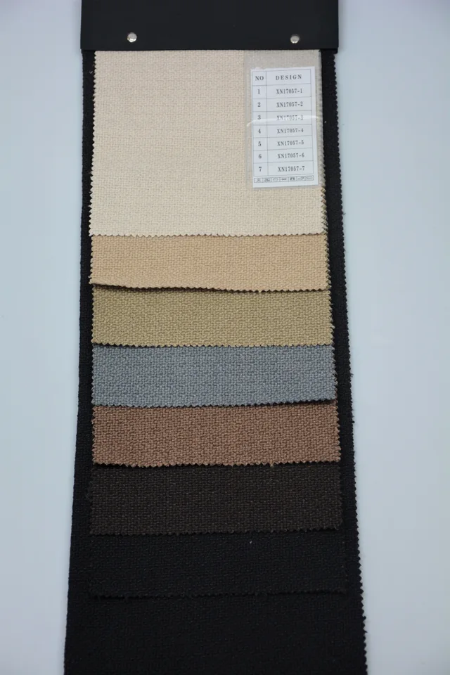 Linen sand fabric