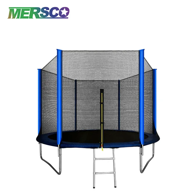 Mersco Big Outdoor Trampoline With Ladder