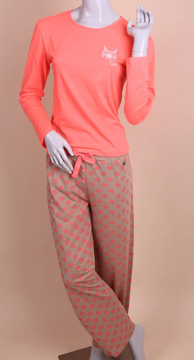 Ladies pajama in jersey