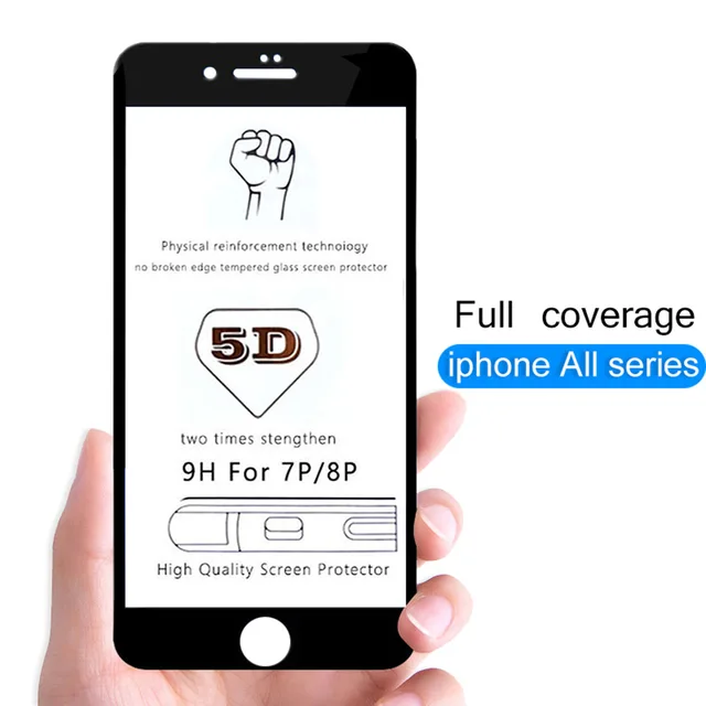 Screen guard tempered glass protector anti-break for iphone guard protector