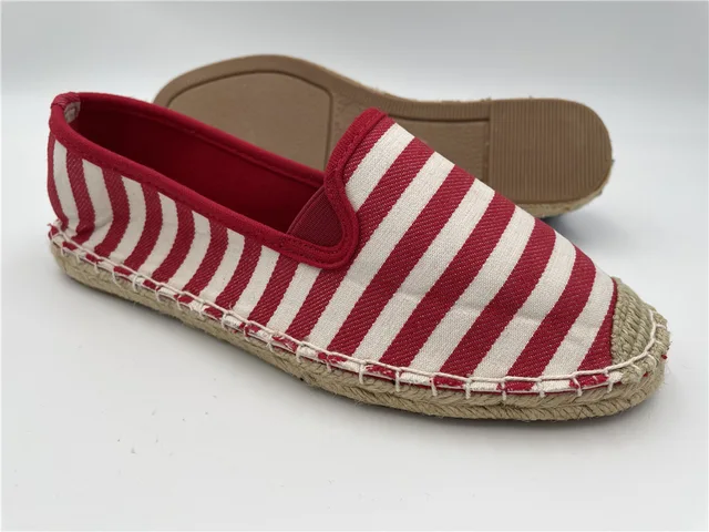 LE20236 Sandals,Linen Sandals, Cork Sandals