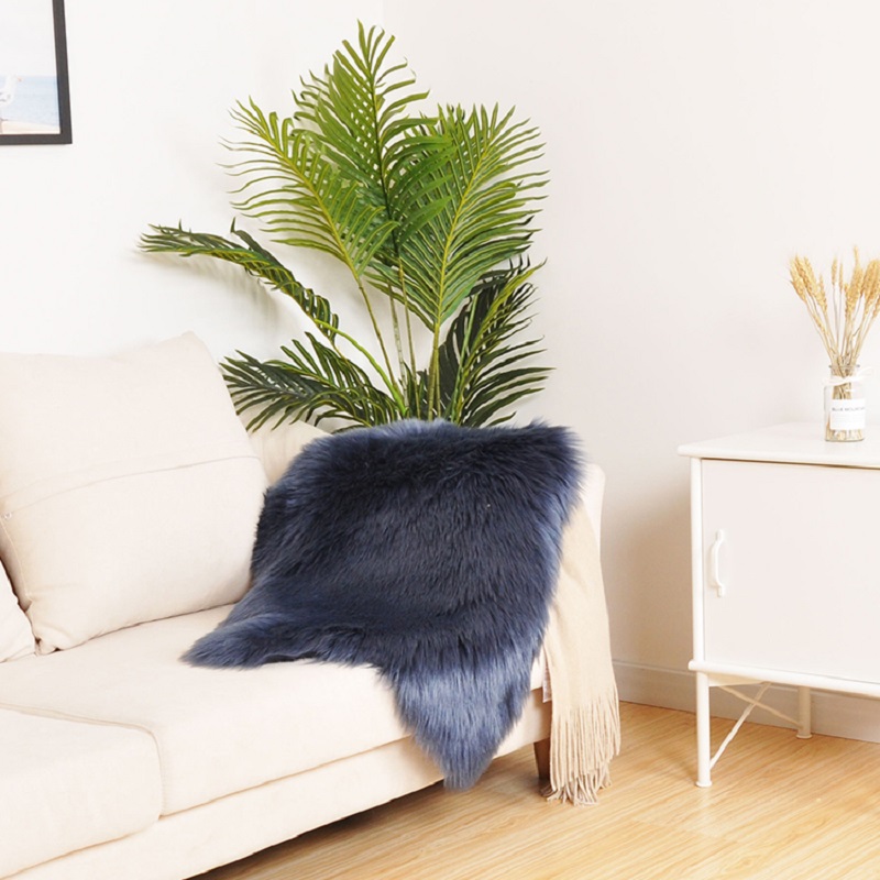 Luxury customized faux fur carpet living room shaggy faux fur Floor rug and carpet