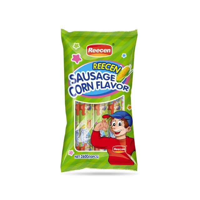 Chicken sausage, corn flavor