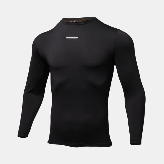 Winter/Autumn Crew Neck Fleeced Thermal Ls Shirt7