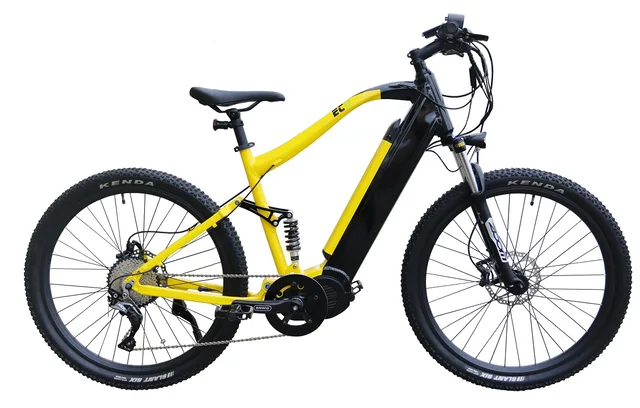 27.5inch mid motor electric mountain bike MTB with rear suspension