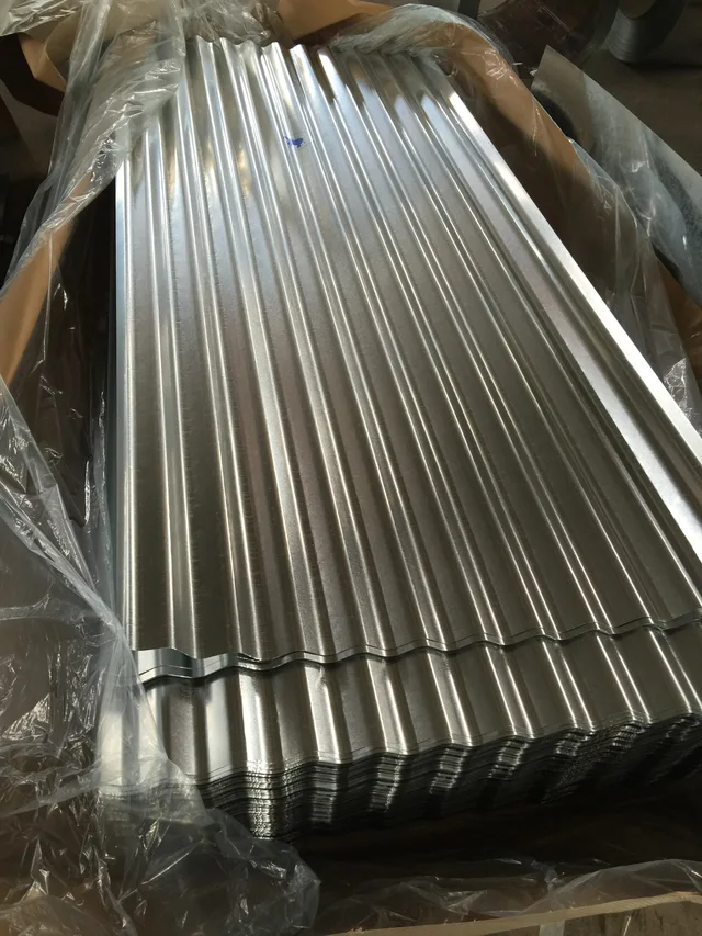 Corrugated Steel Sheet 0.4mm Galvanized Steel Metal Roof Plate