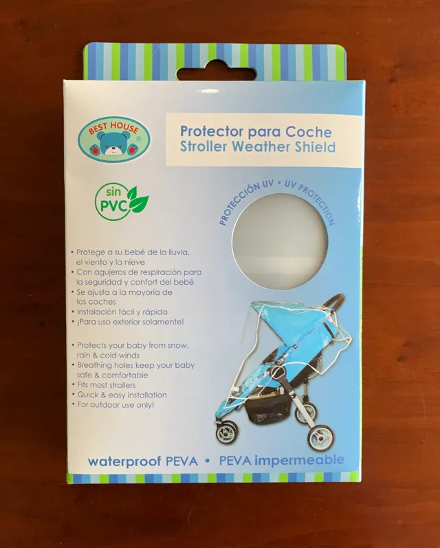 PVC/PEVA Clear Stoller Weather Shield