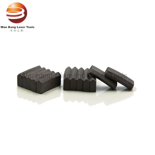 Diamond segment for reinforced concrete core drill bit