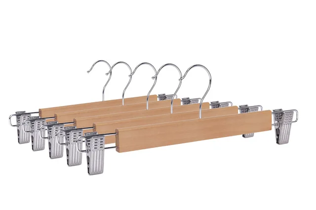Wooden pants hanger