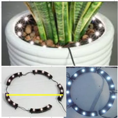 GANGES SA Solar Flower Lantern Solar Plant Growth Lantern