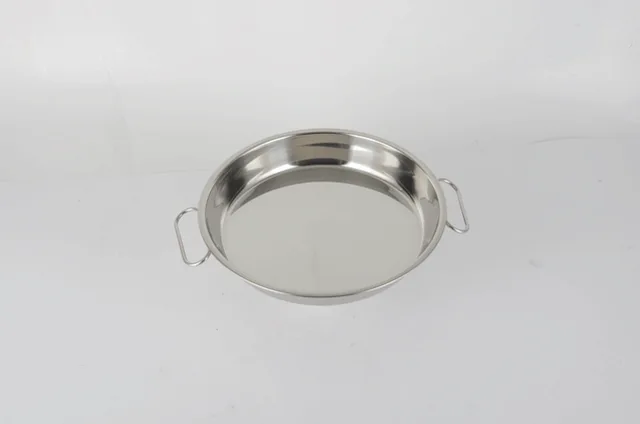 RGS-PY5181 Stainless steel cake plate with ears (bright) SS304
