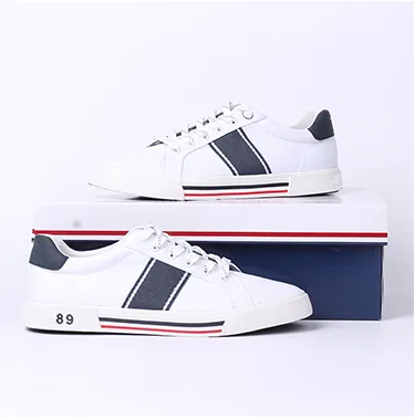 Casual sneakers canvas upper daliy men shoes