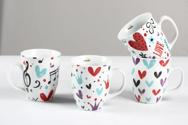 16oz PORCELAIN FLARED BULLET MUG