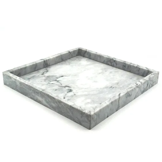 Marble Stone Serving Tray Square