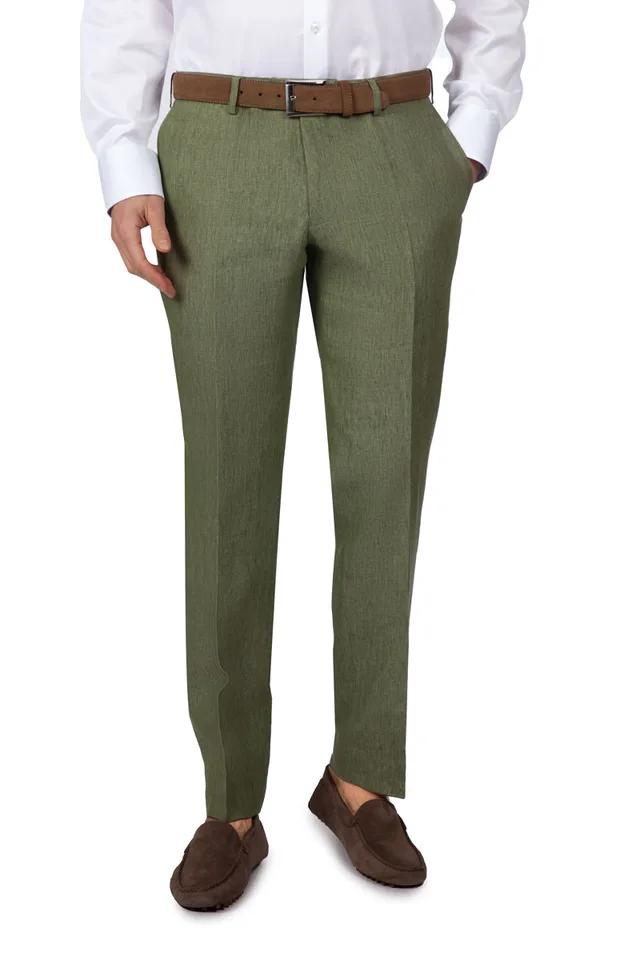 MEN SUIT FABRIC H SIENA/N 2087/47 Slim Fit Trousers